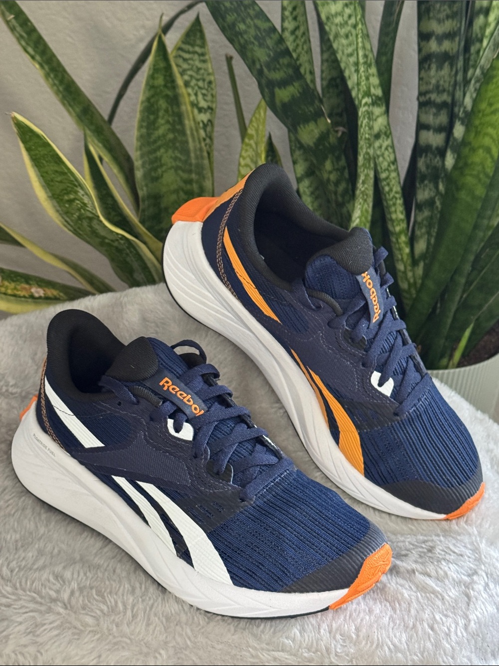 Reebok Energen Tech Plus Navy Comfort Footbed Running Shoe - New! Women's 6.5